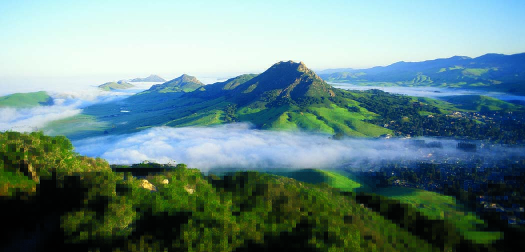 Madonna Mountain is in the center of the City of San Luis Obispo.