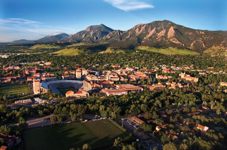 University of Colorado"“Boulder in Boulder, CO