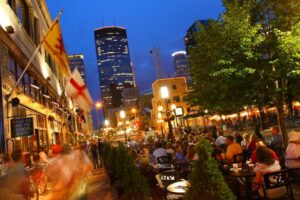 Nicollet Mall in Minneapolis, MN