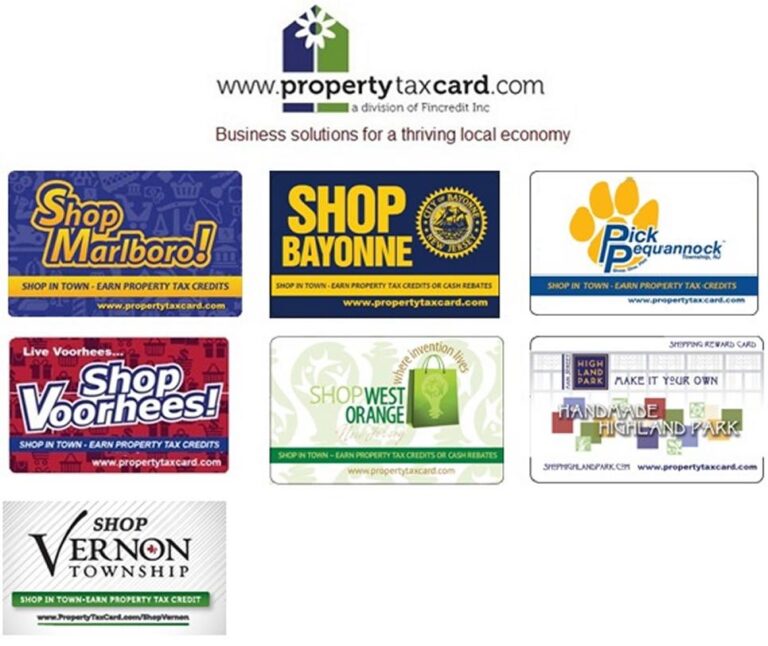 The Property Tax Card helps residents save money on their property tax bills when they shop with participating merchants.