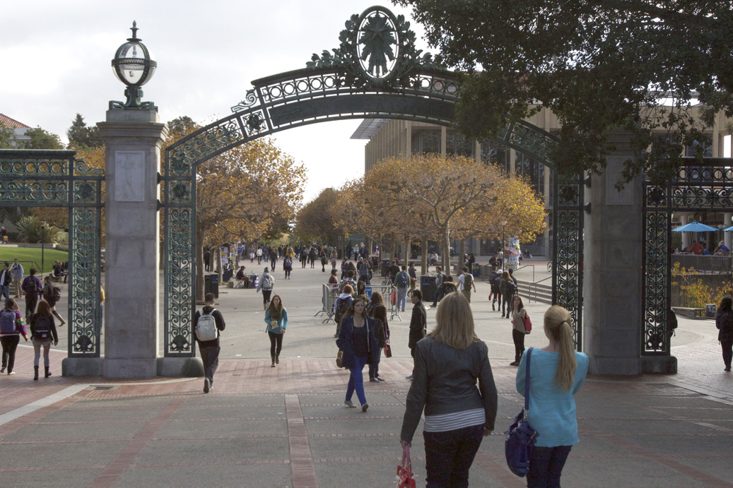 Sather Gate at the University of California Berkeley Campus