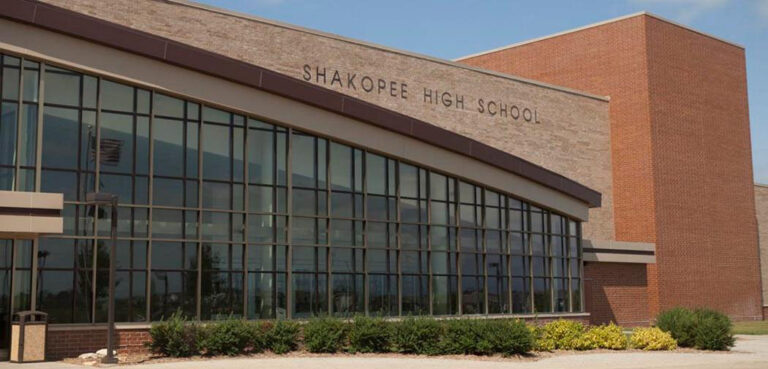 Shakopee High School in Shakopee, Minnesota, Scott County.