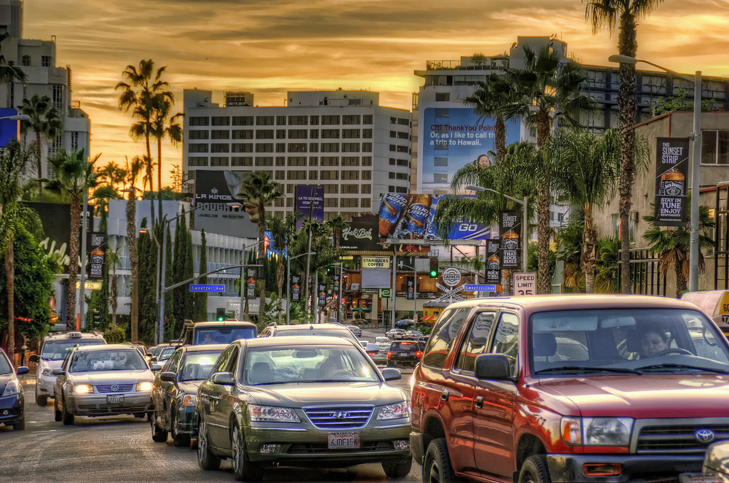 The Sunset Strip is an iconic attraction in West Hollywood