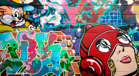 Castle Rock Colorado graffiti