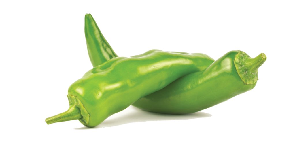 Green Chili peppers
