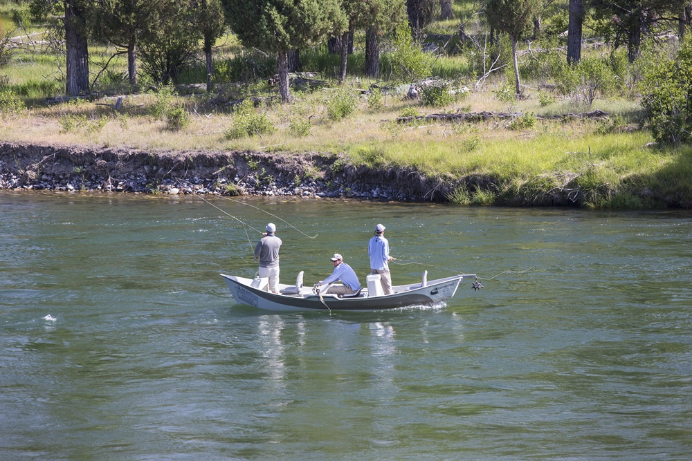 Fishing on the South Fork of the Snake River