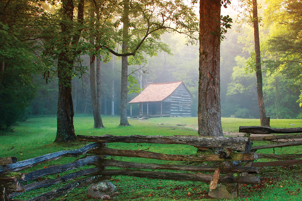 Cades Cove in the Great Smoky Mountains National Park – Blount County, TN