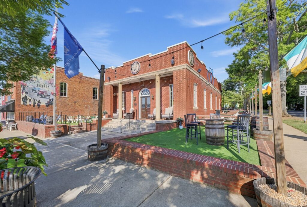 Downtown Matthews, NC.