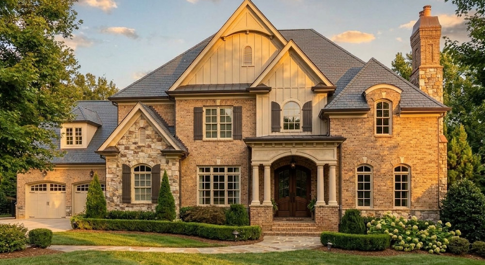 A home for sale in the Highgate neighborhood of Weddington, NC