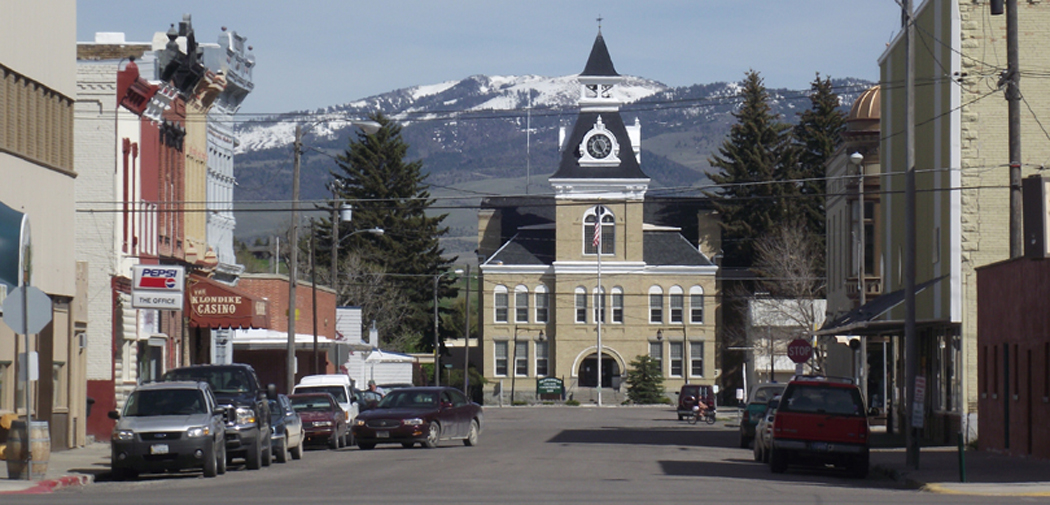 A view of the Beaverhead County Courthouse in Dillon, Montana.