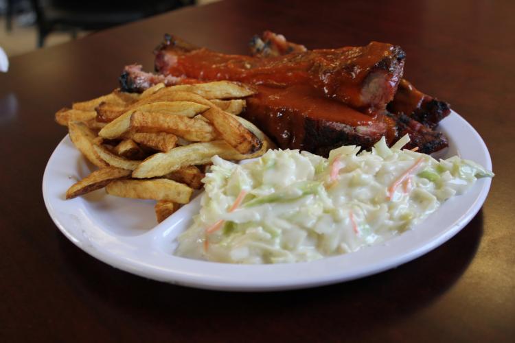 A Meal from Crosstown BBQ in Springfield, MO