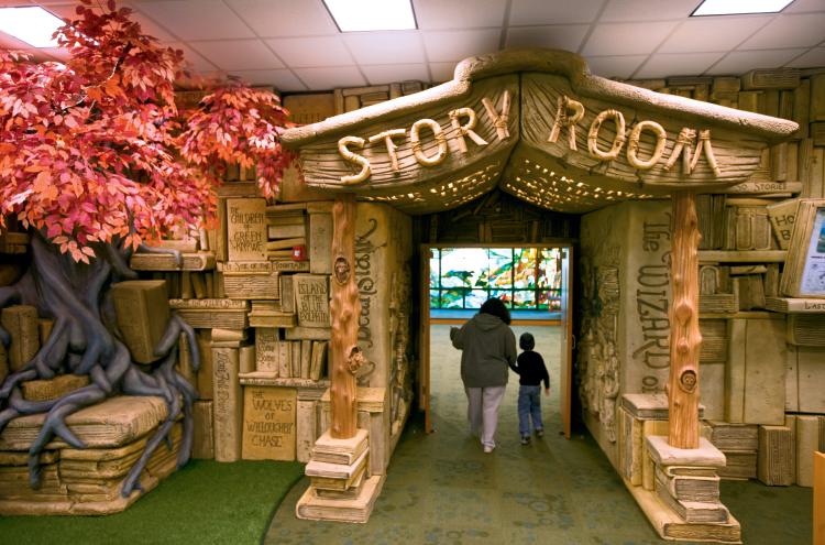 Story Room at the Brentwood Library in Brentwood, TN