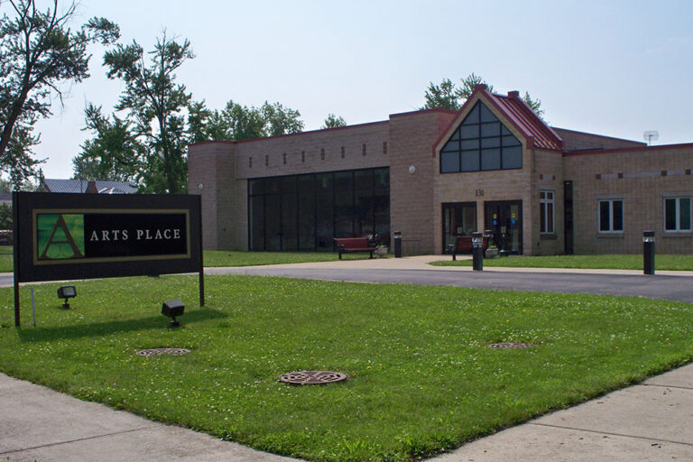 Arts Place Building Exterior in Jay Co. IN