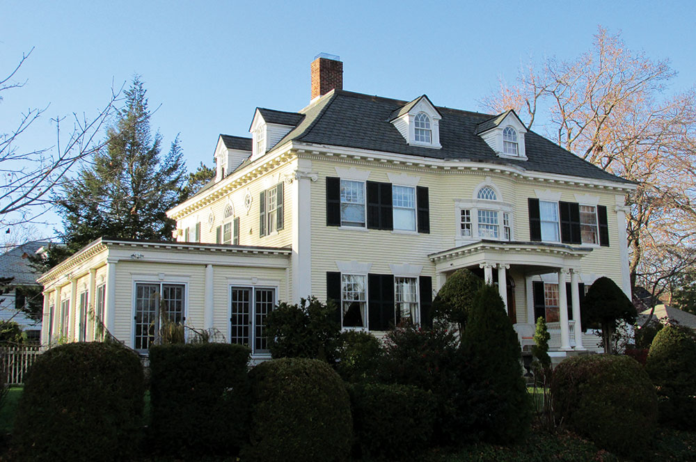 Exterior shot of a large home in Worcester, MA's West Side neighborhood