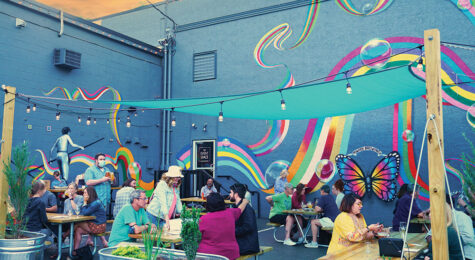 Asheville residents play trivia at brewery