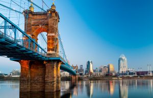 Cincinnati, OH Roebling Bridge