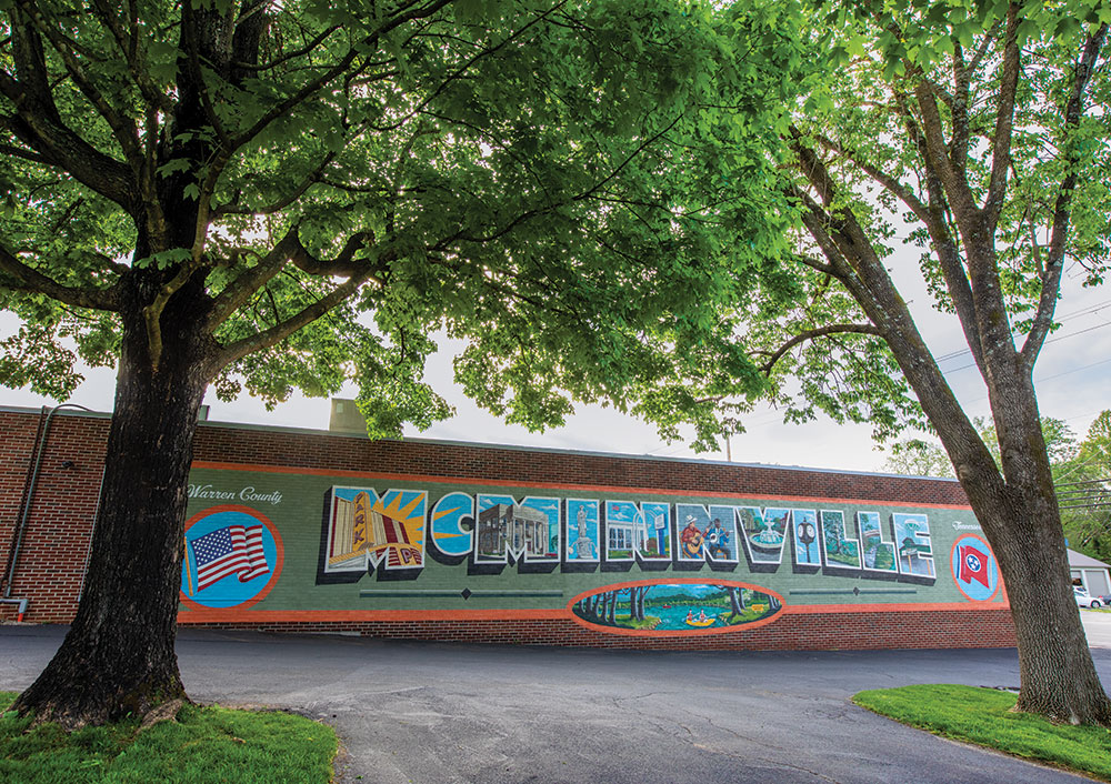 mural of McMinnville