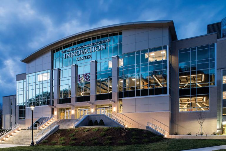 The Russell and Martha Wehrle Innovation Center at the University of Charleston