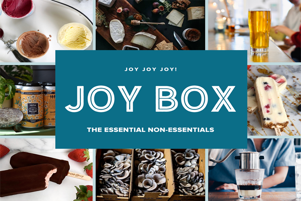 Pennsylvania companies created the Joy Box subscription to weather the pandemic.