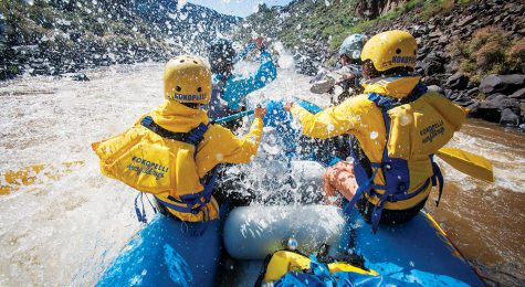 Rafting on the Rio Grande in New Mexico