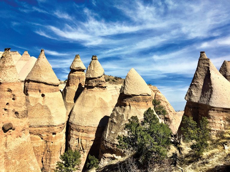 Tent Rocks in New Mexico