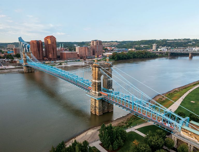 A view of downtown Covington, KY