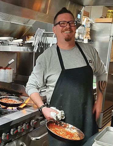 Jeff Church, owner of Nipote’s Italian Kitchen in Muskegon, MI