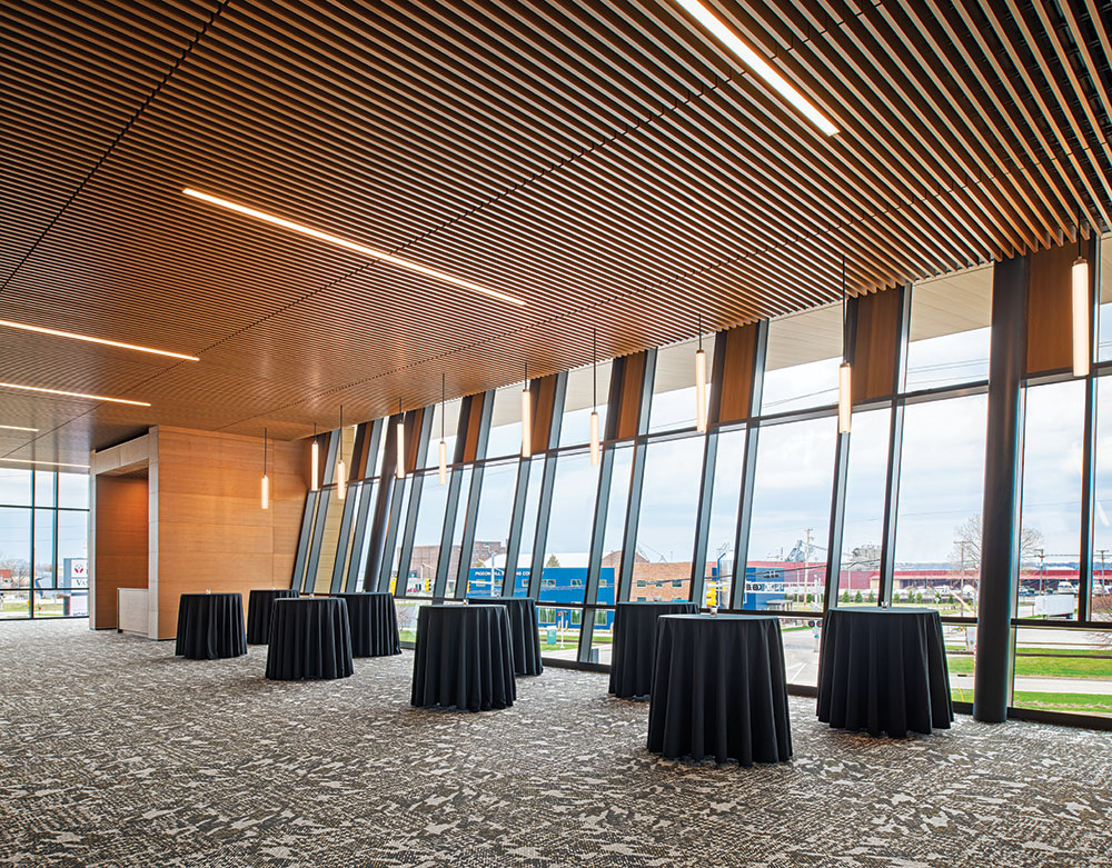 Interior of VanDyk Mortgage Convention Center in Muskegon, MI