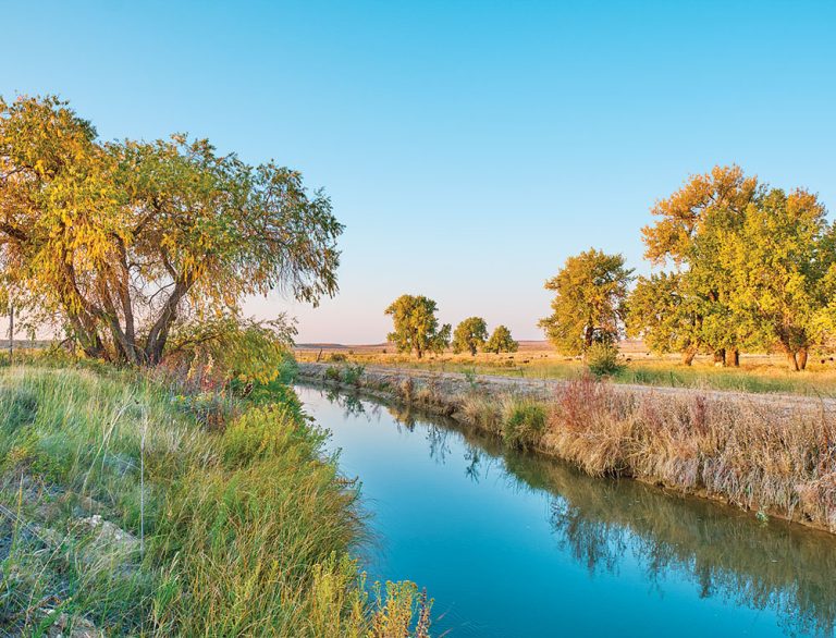 The Bessemer Ditch provides irrigation water to farms in eastern Pueblo County.