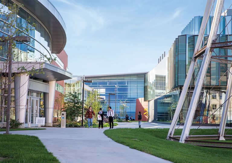 The Student Innovation Center on the Iowa State campus in Ames, IA
