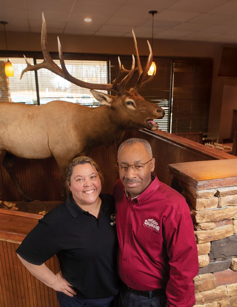 Andy and RoseAnna Rutherford, owners of Colorado Grill in White House, TN