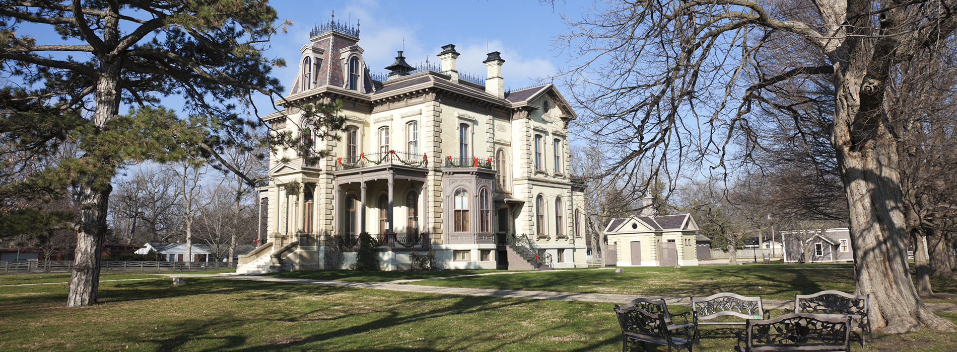 David Davis Historic Mansion in Bloomington, IL