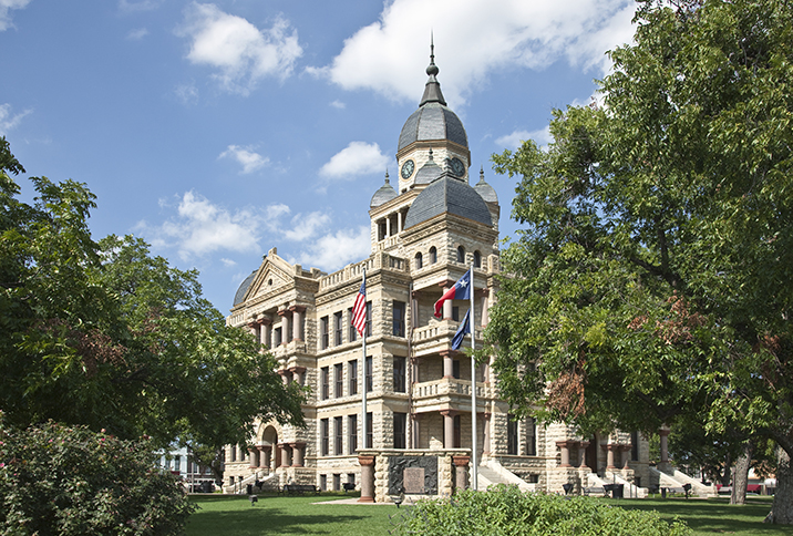 Denton Texas courthouse