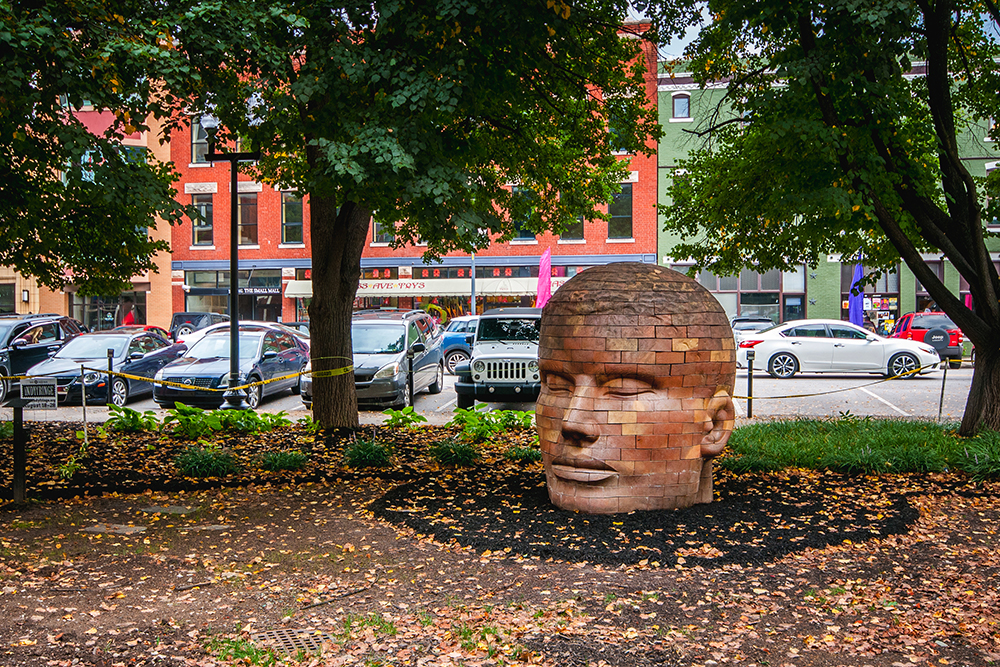 "Brickhead" at Davlan Park in Indianapolis
