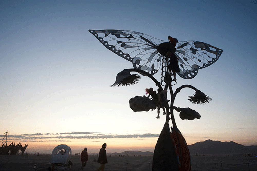 Burning Man art