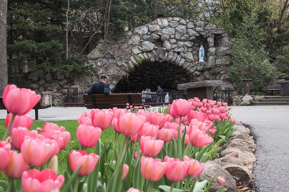 Grotto of Our Lady of Lourdes at Notre Dame