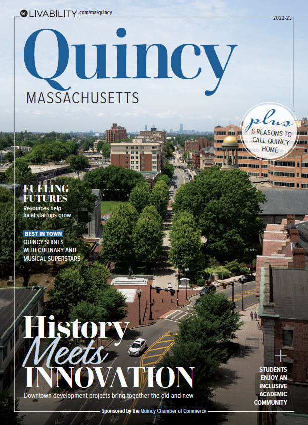 Livability Quincy, Massachusetts magazine cover