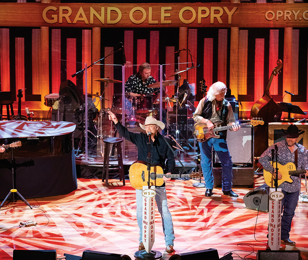 Alan Jackson performs at the Jan 17, 2020 Grand Ole Opry performance at the Ryman Auditorium. The Opry returns to its’ original home in downtown Nashville during the winter season.