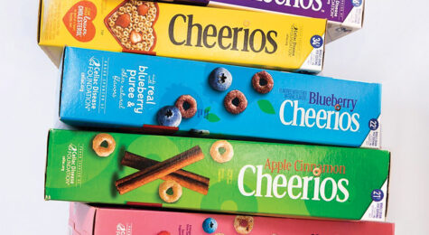 Cheerios are made at General Mills Cedar Rapids