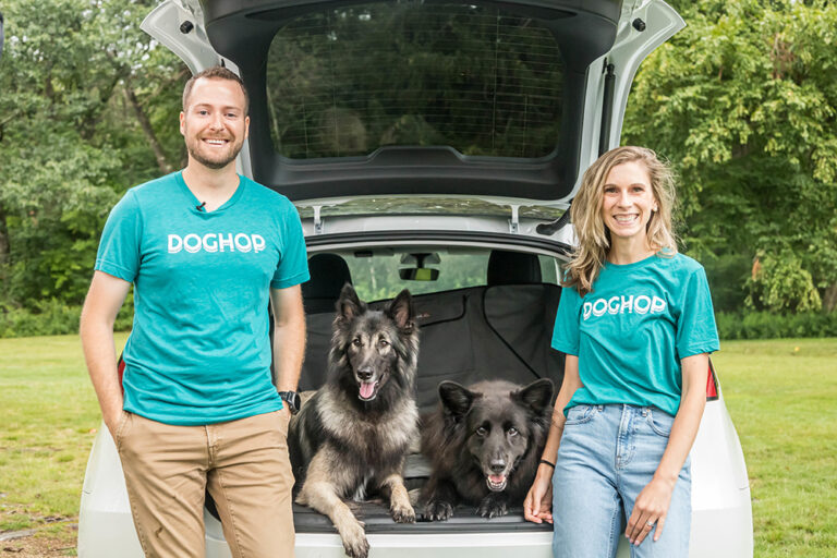 Joseph and Lauren Getts, Cofounders of Dog Hop Transport