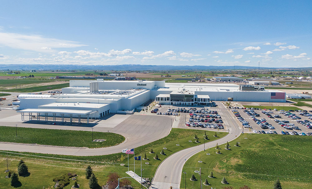 Chobani manufacturing plant in Twin Falls