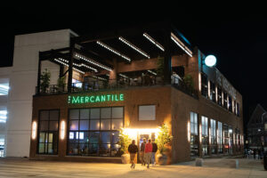 Exterior of The Mercantile in Worcester, MA.