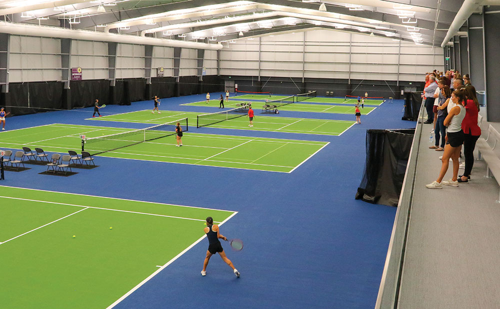 Ernest Grundy Tennis Center in Kearney, Nebraska