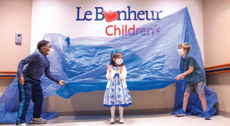 Children play together at Le Bonheur Children's Hospital in Jackson, TN.