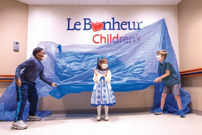 Children play together at Le Bonheur Children's Hospital in Jackson, TN.