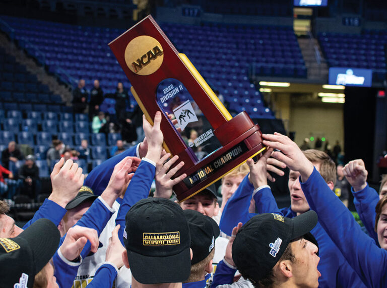 The UNK wrestling team won its fourth NCAA Division II national championship.