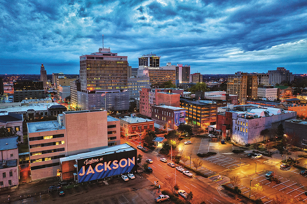 Jackson, MS cityscape