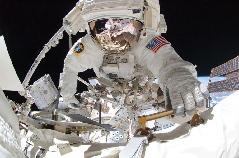 Collins Aerospace has played a key role in spacesuit development over the years.
