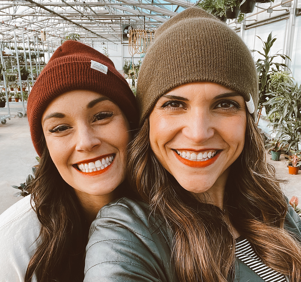 Owners of The Terracotta Room, Alexis Clark, left, Nicole Rocha, right, purchasing plants at one of their wholesale greenhouses. The Terracota House is in Manchester, New Hampshire.