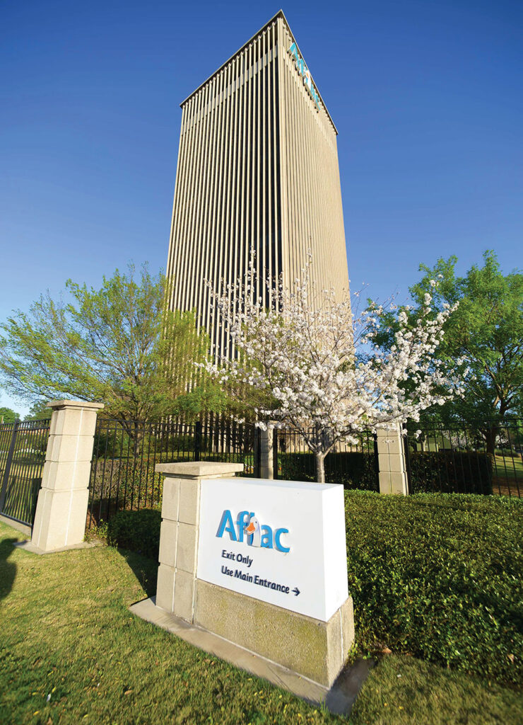 Aflac headquarters in Columbus, GA